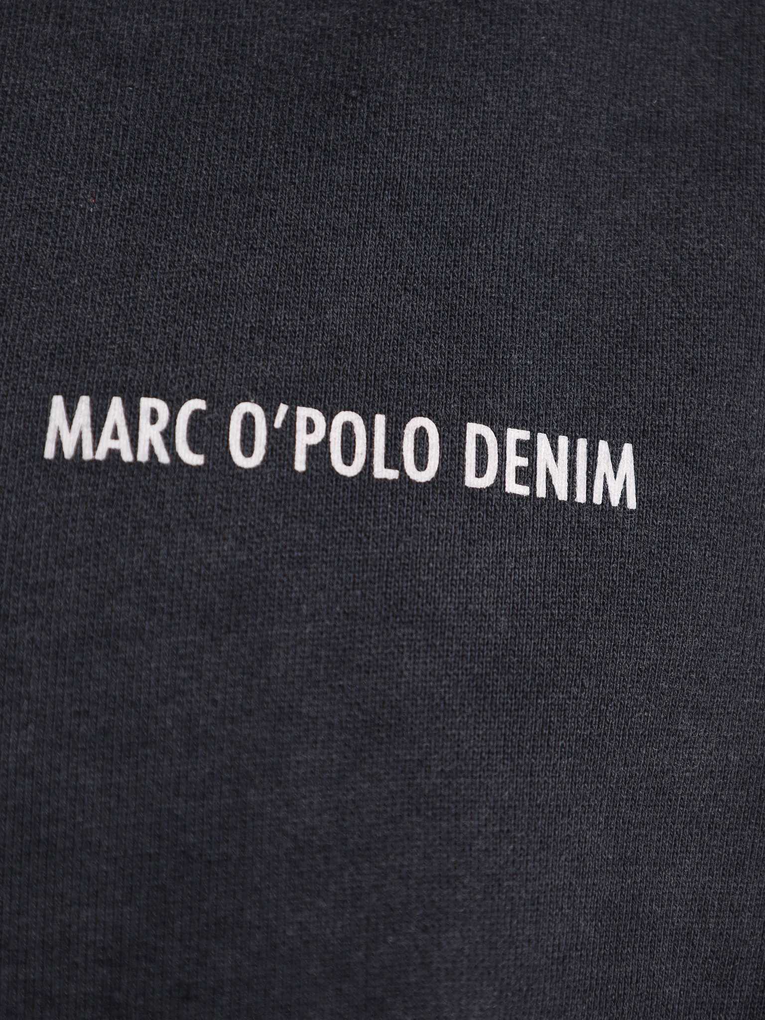 Толстовка графитового цвета из хлопка с короткой молнией